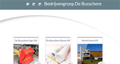 Desktop Screenshot of de-busschere.com